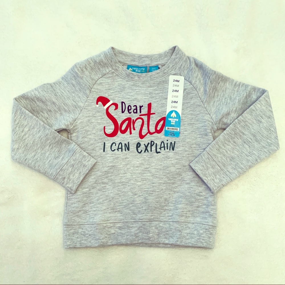 NWT! Lightning Bug Boys Raglan Pullover Tee
